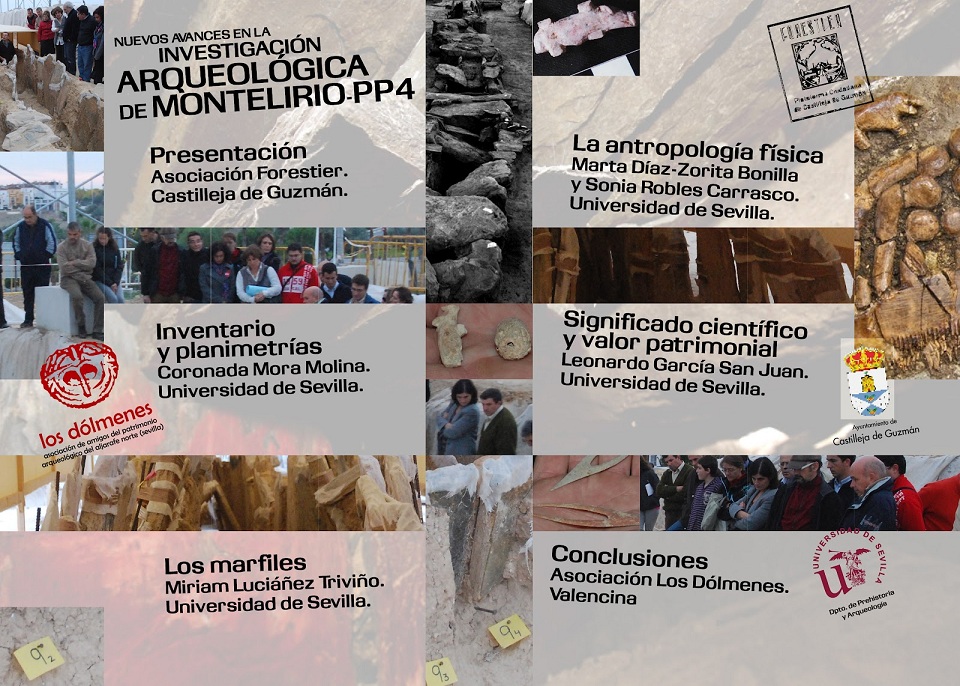 Mostrados los nuevos avances en la investigación arqueológica de Montelirio-PP4