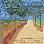 Proyecto "Bajo la absolución de los árboles", el Aljarafe por el Clima  Plantación masiva de árboles en el Camino del Molino Colorao en Bormujos