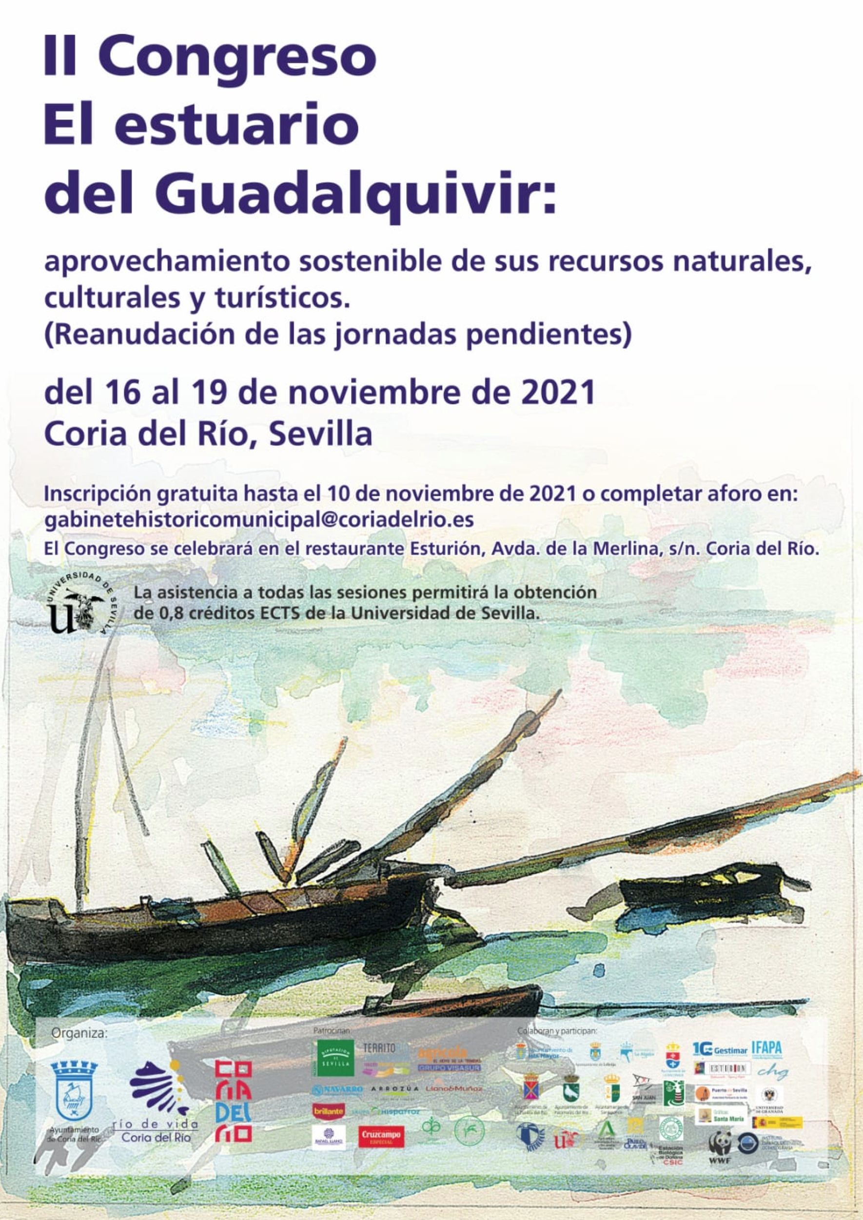 II Congreso. El estuario del Guadalquivir