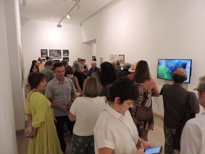 Éxito de público en la inauguración de la Exposición 'Reflejos de Doñana en Sevilla'
