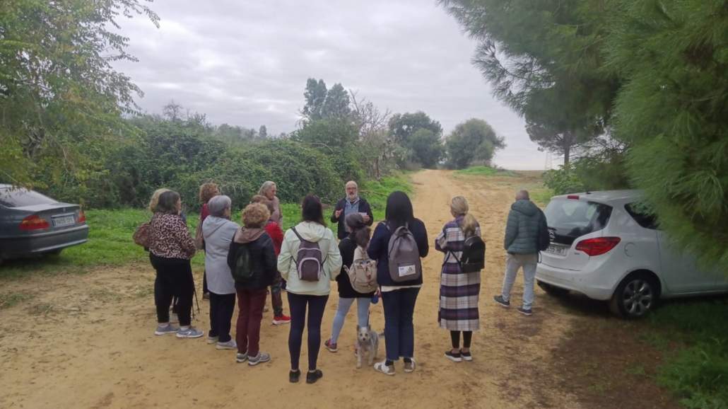 Hemos colaborado con el centro de personas adultas de san juan de aznalfarache dando a conocer el Riopudio