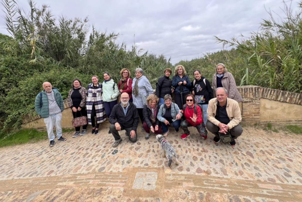 Hemos colaborado con el centro de personas adultas de san juan de aznalfarache dando a conocer el Riopudio