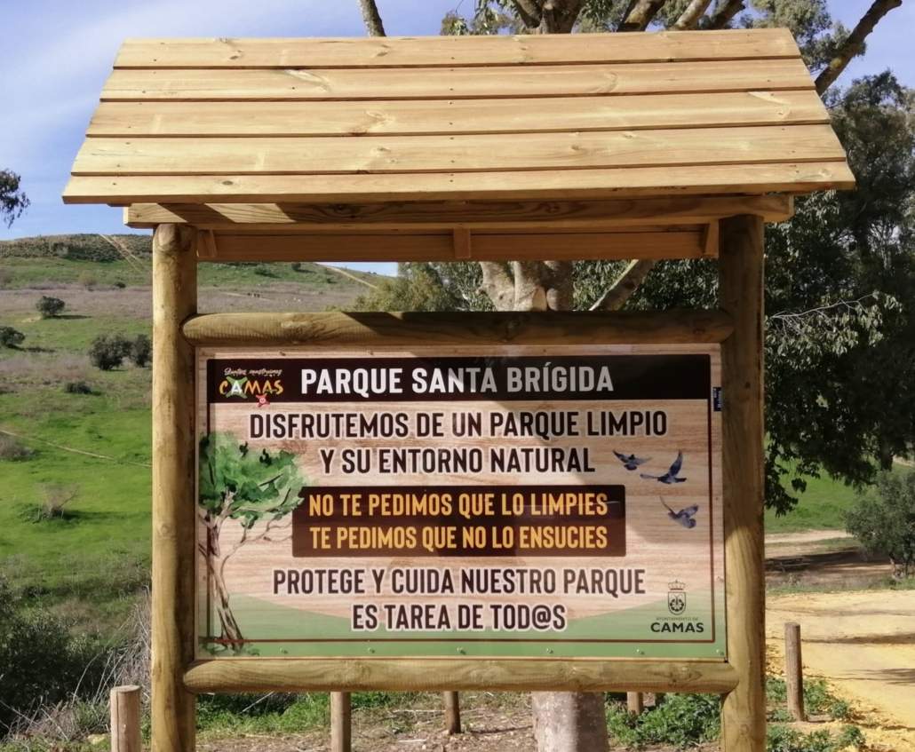 Inaugurado el Parque de Santa Brígida, en Camas