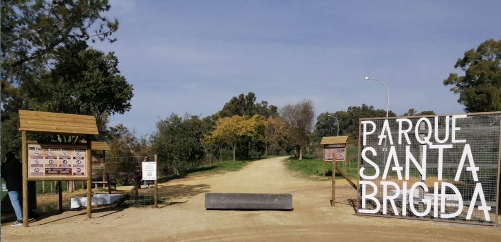 Inaugurado el Parque de Santa Brígida, en Camas