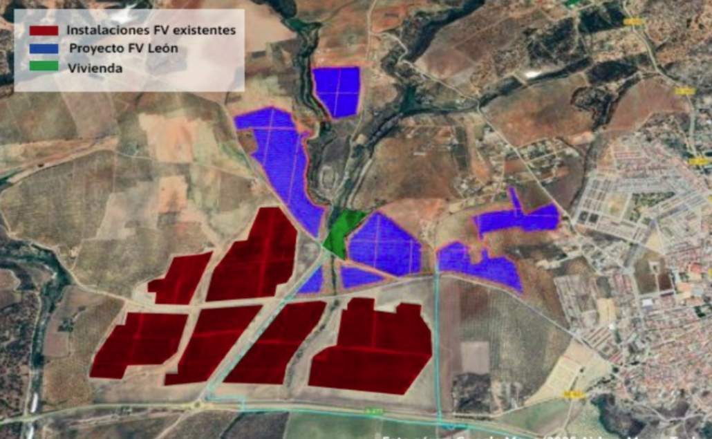 58,22 hectáreas de suelos rurales en zonas de alta productividad agrícola en "riesgo fotovoltaico".