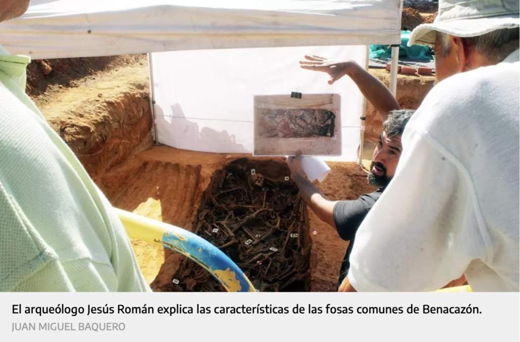 Benacazón, 89 años después: Dos fosas con una veintena de asesinados