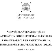 Tesis doctoral sobre infraestructura verde territorial en sistemas fluviales