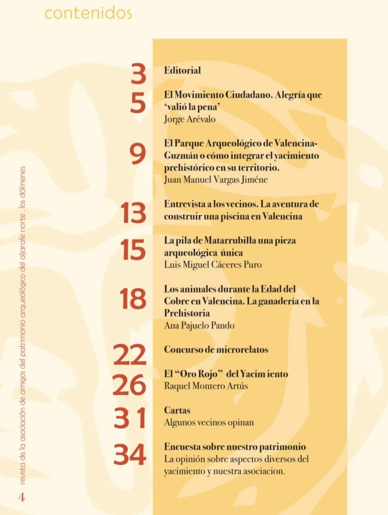Revista "dólmenes". Ejemplar de 2025