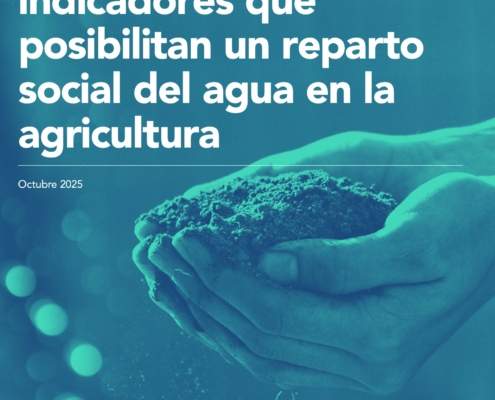 Indicadores para una transición hídrica justa