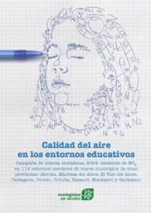 Participamos por primera vez en la campaña de mediciones de NO2 en centros escolares.