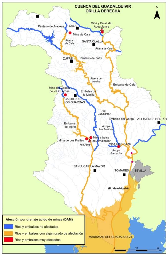 Informe FNCA sobre impactos de la minería en Andalucía occidental