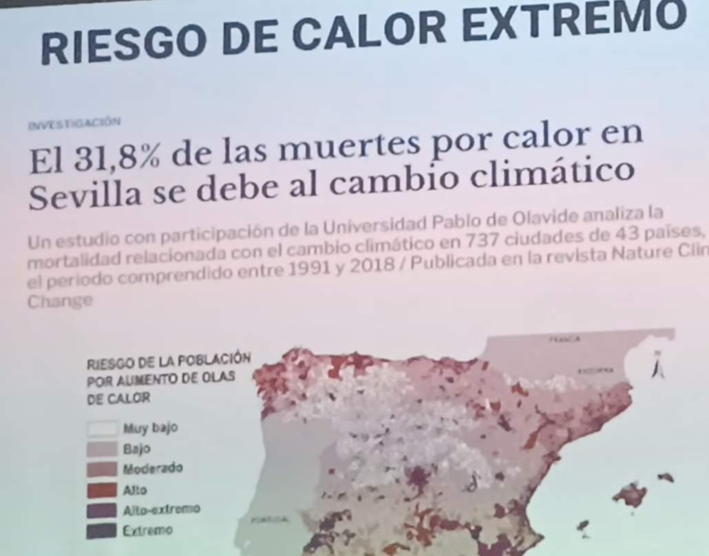 Sevilla y el cambio climático. Dos ponencias y coloquio