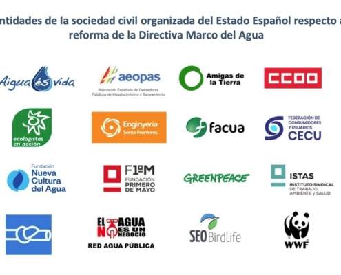 Manifiesto contra la reforma de la Directiva Marco del Agua Manifiesto contra la reforma de la Directiva Marco del Agua