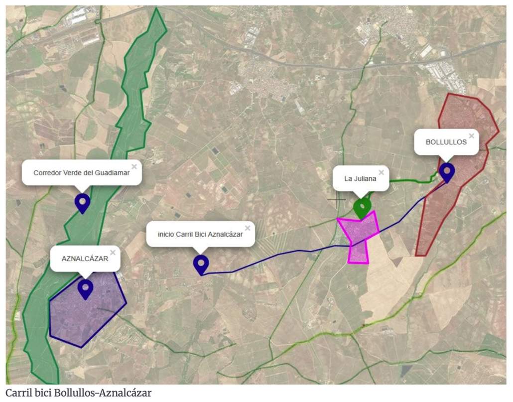 Campaña: CARRIL BICI en Bollullos de la Mitación