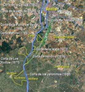 Las cortas en el Guadalquivir