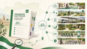 Programas electorales y movilidad ciclista.
