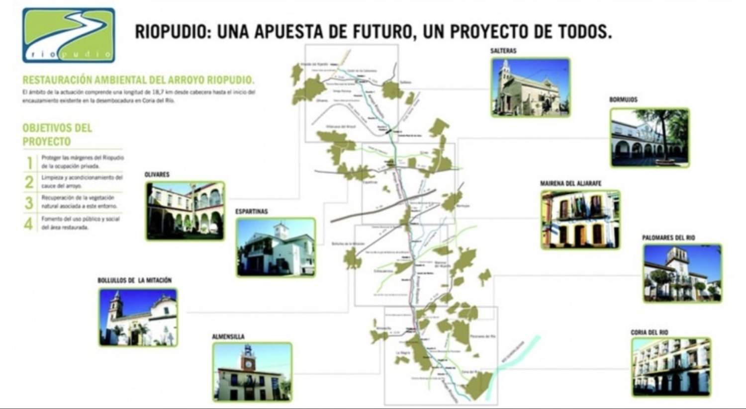 La CHG y el Riopudio restaurado. Nueva actuación parcial.