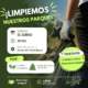 Actividad de limpieza de parques en Palomares