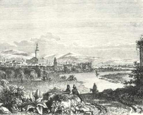 Sevilla desde el Aljarafe. Cuadros e ilustraciones de los últimos tres siglos